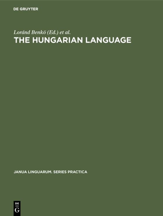 Produktbild: The Hungarian Language