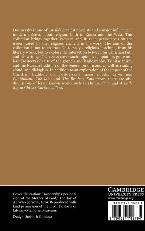 Produktbild: Dostoevsky and the Christian Tradition