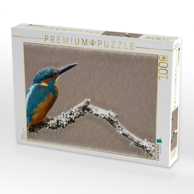 Produktbild: CALVENDO Puzzle Eisvogel | 1000 Teile Lege-Gr&ouml;&szlig;e 64x48cm Foto-Puzzle f&uuml;r gl&uuml;ckliche Stunden
