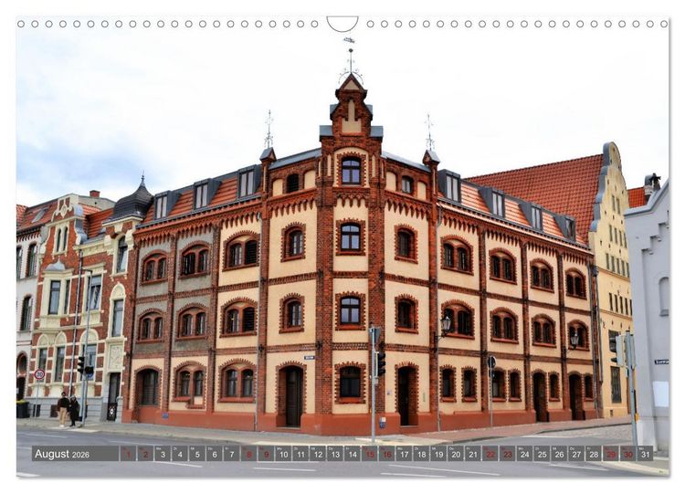 Produktbild: WISMAR die Hanststadt (Wandkalender 2026 DIN A3 quer), CALVENDO Monatskalender