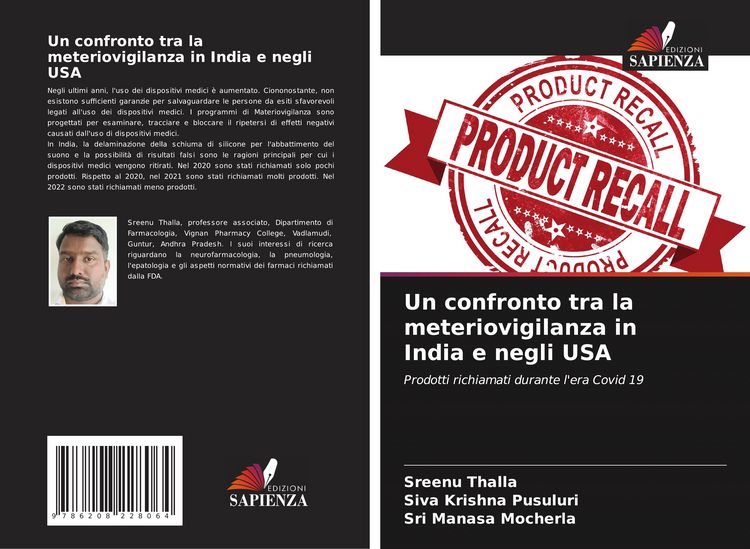 Produktbild: Un confronto tra la meteriovigilanza in India e negli USA