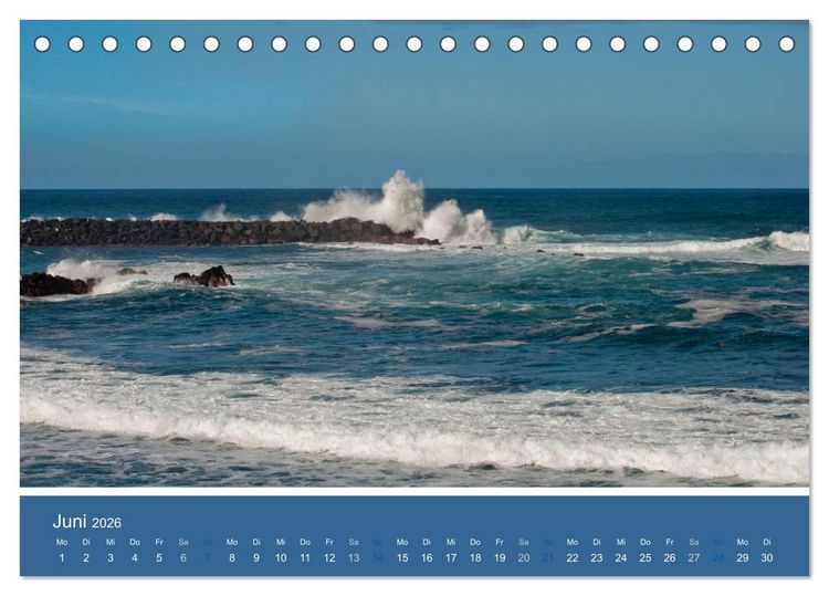 Produktbild: Mehr Meer (Tischkalender 2026 DIN A5 quer), CALVENDO Monatskalender