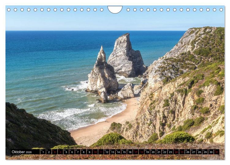 Produktbild: Portugal - Von Porto bis zur Algarve (Wandkalender 2026 DIN A4 quer), CALVENDO Monatskalender