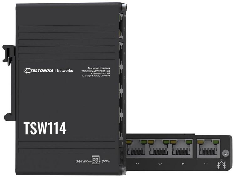 Produktbild: Teltonika TSW114 TSW114 Ethernet Switch