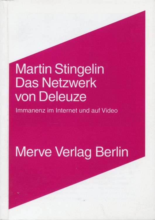 Produktbild: Das Netzwerk von Gilles Deleuze