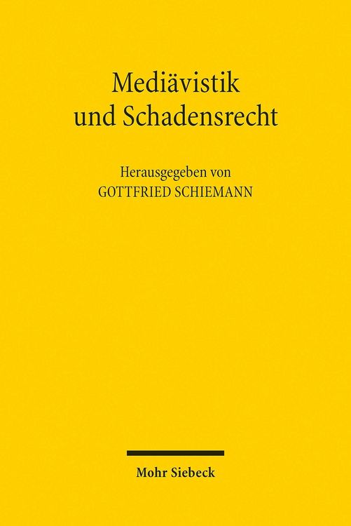 Produktbild: Medi&auml;vistik und Schadensrecht