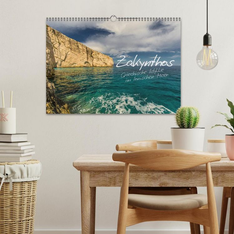 Produktbild: Zakynthos - Griechische Idylle im Ionischen Meer (Wandkalender 2026 DIN A3 quer), CALVENDO Monatskalender