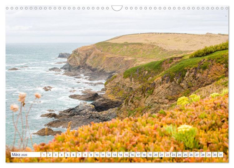 Produktbild: Cornwall Impressionen (Wandkalender 2026 DIN A3 quer), CALVENDO Monatskalender