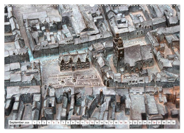 Produktbild: Die Lutherstadt Wittenberg (hochwertiger Premium Wandkalender 2026 DIN A2 quer), Kunstdruck in Hochglanz