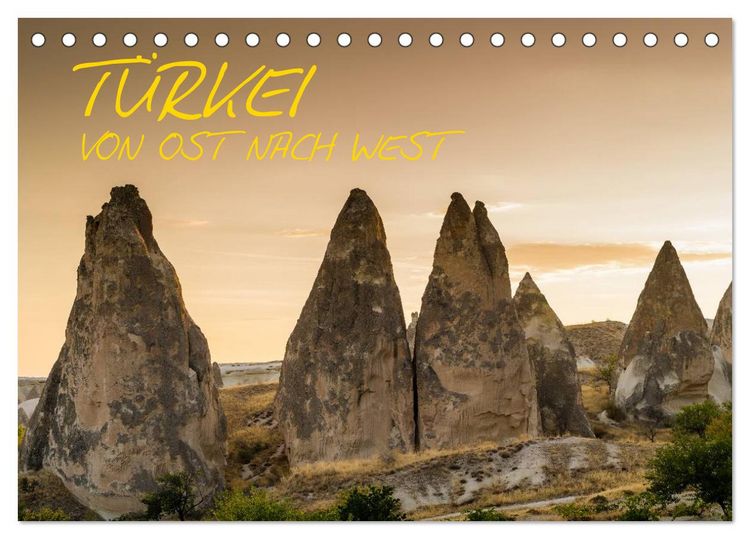 Produktbild: T&uuml;rkei - von Ost nach West (Tischkalender 2026 DIN A5 quer), CALVENDO Monatskalender