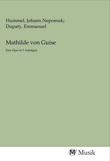 Produktbild: Mathilde von Guise