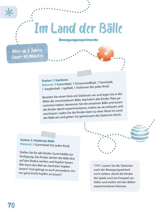 Produktbild: Das Krippen-Jahreszeitenbuch: Bewegungsspiele & Mitmachideen