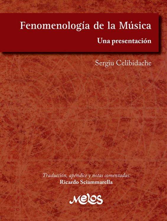 Produktbild: Fenomenolog&iacute;a de la M&uacute;sica