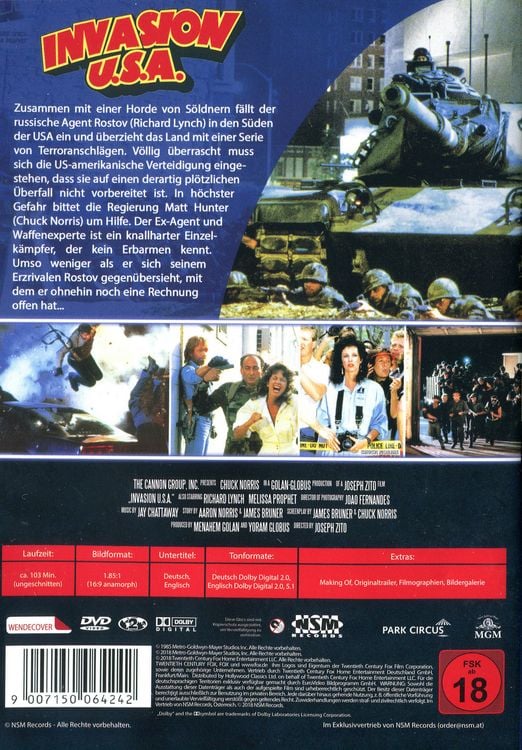 Produktbild: Invasion U.S.A. - Uncut