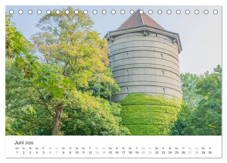 Produktbild: HANNOVER LINDEN ZAUBERHAFTE eigenART (Tischkalender 2026 DIN A5 quer), CALVENDO Monatskalender