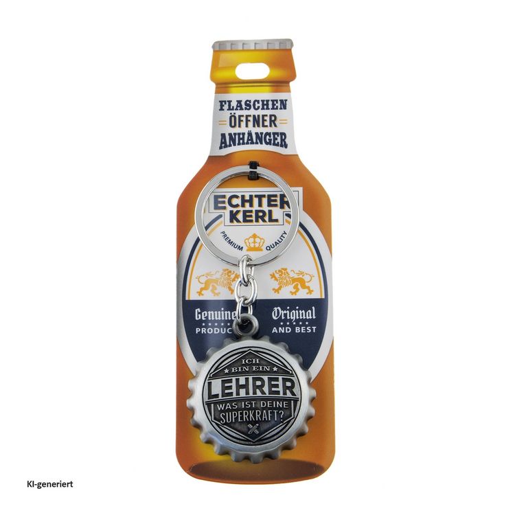 Produktbild: HTI-Living Echter Kerl Flaschen&ouml;ffner Lehrer Echter Kerl Flaschen&ouml;ffner Lehrer