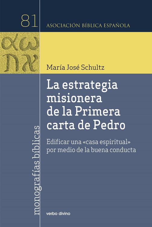 Produktbild: La estrategia misionera de la Primera carta de Pedro