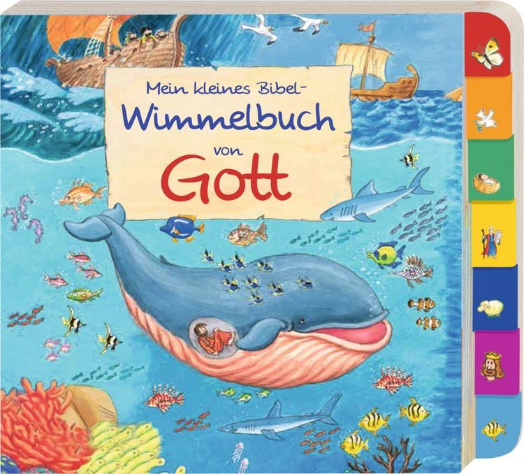 Produktbild: Mein kleines Bibel-Wimmelbuch von Gott