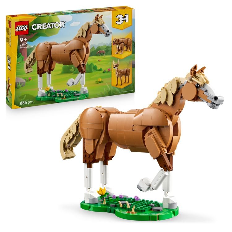 Produktbild: LEGO Creator Pr&auml;chtiges Ross 31166 , Pferde Spielzeug