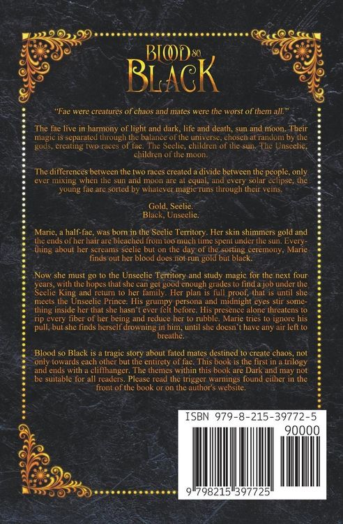 Produktbild: Blood So Black