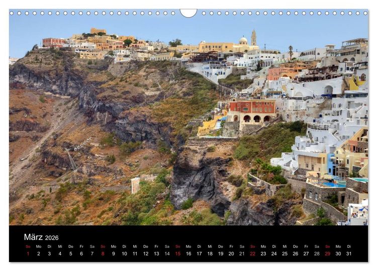 Produktbild: Die Kykladen (Wandkalender 2026 DIN A3 quer), CALVENDO Monatskalender