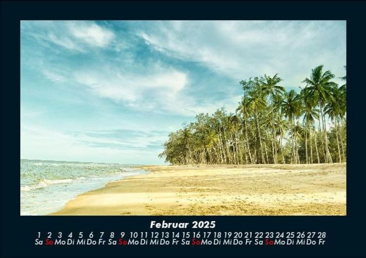 Produktbild: Str&auml;nde der Welt 2025 Fotokalender DIN A5