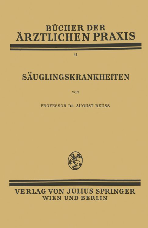 Produktbild: S&auml;uglingskrankheiten