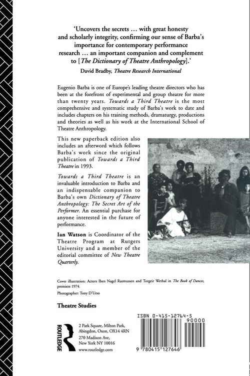 Produktbild: Towards a Third Theatre
