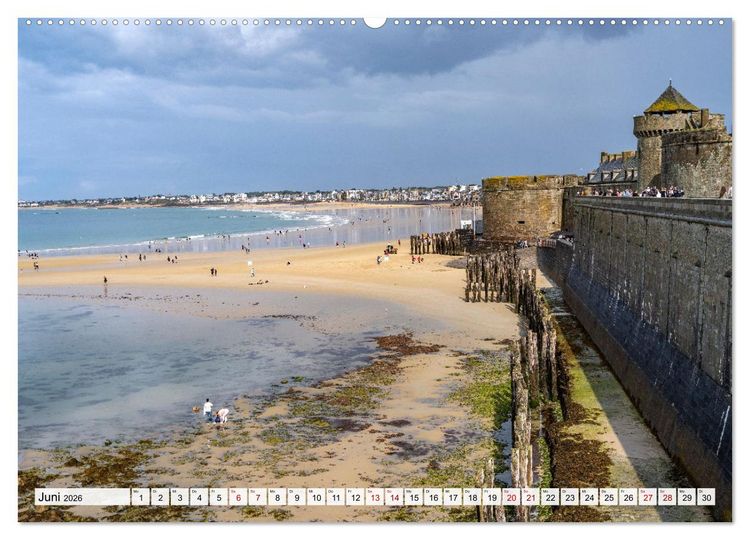 Produktbild: Frankreich - die Bretagne (hochwertiger Premium Wandkalender 2026 DIN A2 quer), Kunstdruck in Hochglanz