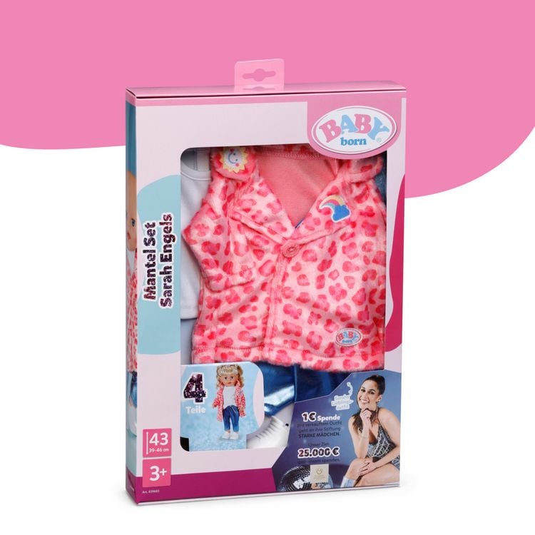 Produktbild: BABY born Coat Set Sarah Engels 43cm
