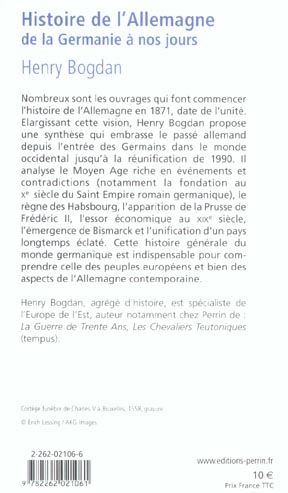 Produktbild: Histoire de l'Allemagne