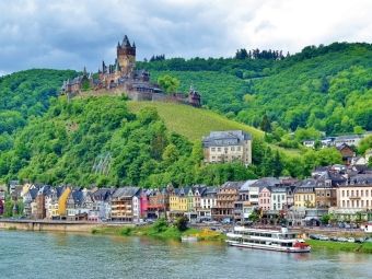 Produktbild: CALVENDO Puzzle Burg Cochem an der Mosel | 1000 Teile Lege-Gr&ouml;&szlig;e 64x48cm Foto-Puzzle f&uuml;r gl&uuml;ckliche Stunden
