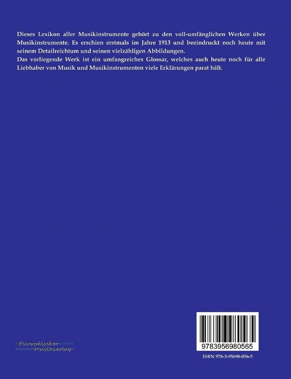 Produktbild: Das Lexikon der Musikinstrumente