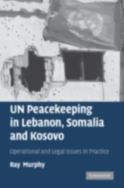 Produktbild: UN Peacekeeping in Lebanon, Somalia and Kosovo