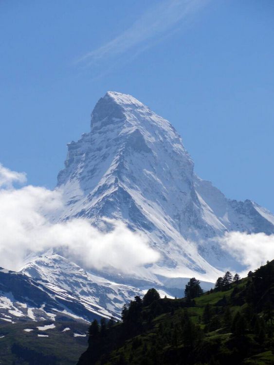 Produktbild: CALVENDO Puzzle Wolkenstimmung am Matterhorn - Zermatt | 1000 Teile Lege-Gr&ouml;&szlig;e 64x48cm Foto-Puzzle f&uuml;r gl&uuml;ckliche Stunden