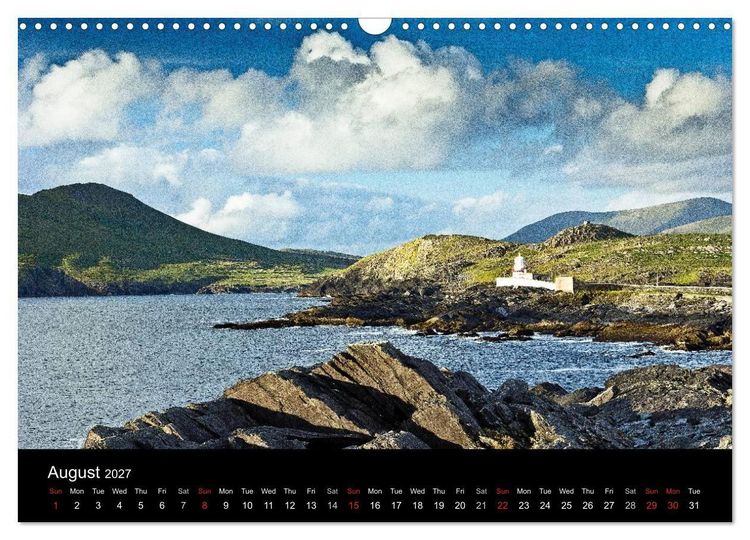 Produktbild: Kerry - Ireland's Romantic Southwest (Wall Calendar 2027 DIN A3 landscape), CALVENDO 12 Month Wall Calendar