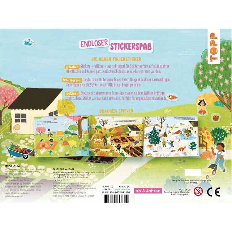 Produktbild: Stickern ohne Ende - Ab in die Natur