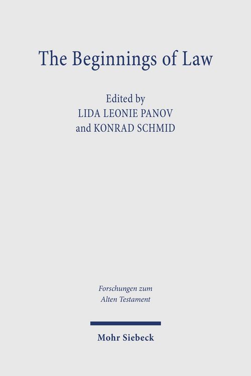 Produktbild: The Beginnings of Law