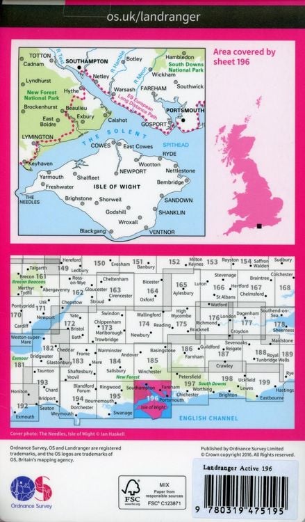 Produktbild: The Solent & the Isle of Wight, Southampton & Portsmouth