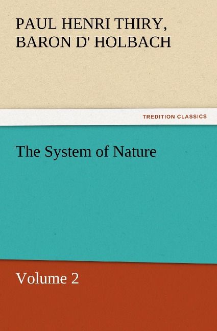 Produktbild: The System of Nature, Volume 2