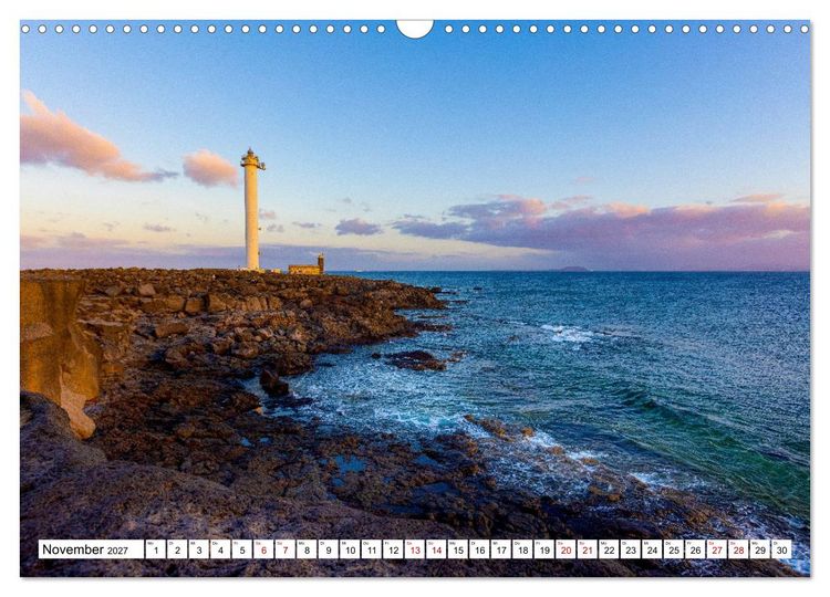 Produktbild: Lanzarote - Zwischen Asche und Atlantik (Wandkalender 2027 DIN A3 quer), CALVENDO Monatskalender