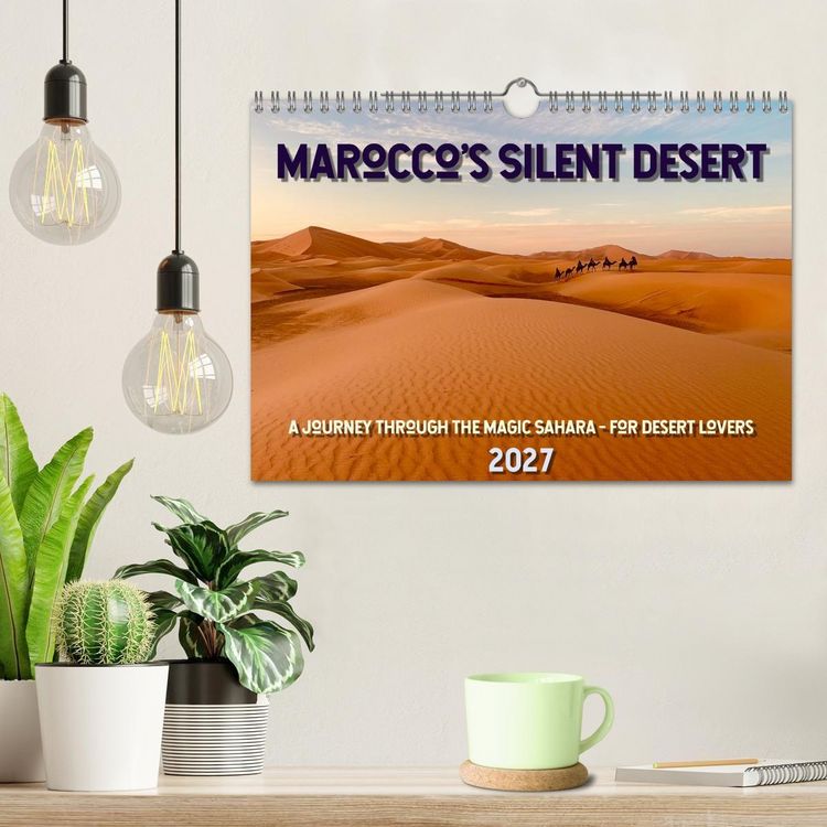 Produktbild: Marocco&rsquo;s Silent Desert (Wall Calendar 2027 DIN A4 landscape), CALVENDO 12 Month Wall Calendar