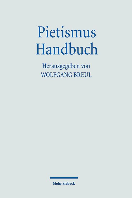 Produktbild: Pietismus Handbuch