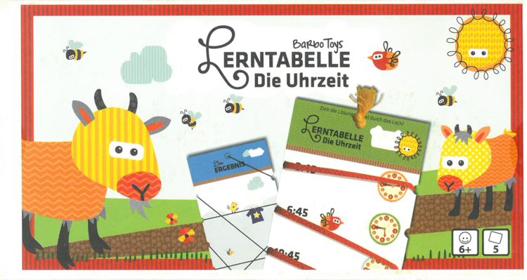 Produktbild: Lerntabelle Die Uhrzeit
