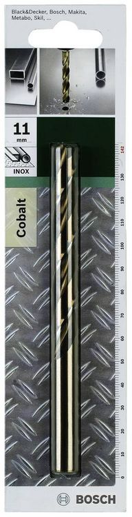 Produktbild: Bosch Accessories 2609255067 HSS Metall-Spiralbohrer 3.5 mm Gesamtl&auml;nge 70 mm Cobalt DIN 338 Zylinderschaft 1 St.