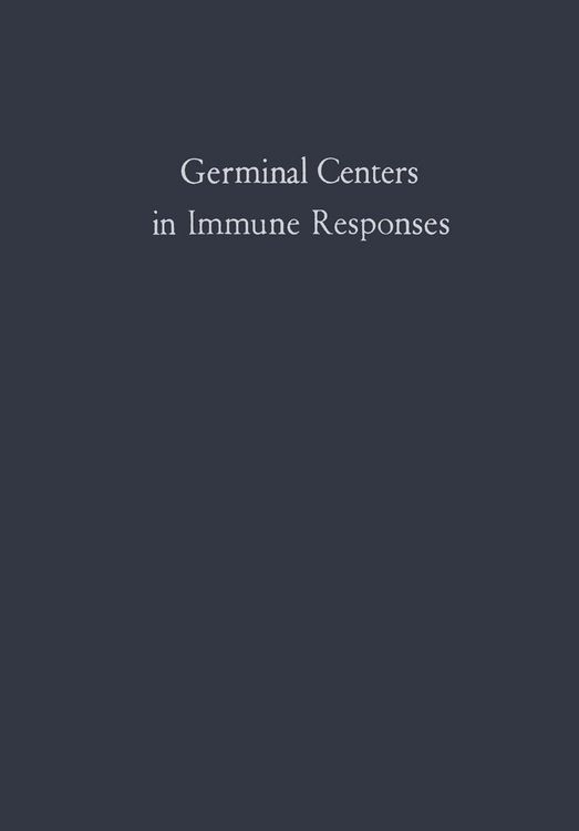 Produktbild: Germinal Centers in Immune Responses