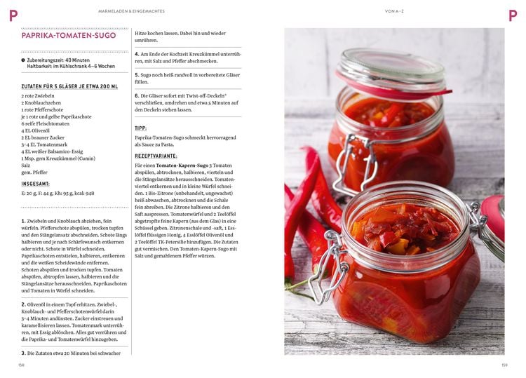 Produktbild: Marmeladen & Eingemachtes von A&ndash;Z