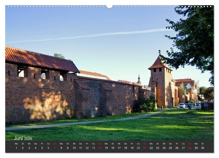 Produktbild: Stralsund. Das Tor zur Insel R&uuml;gen (hochwertiger Premium Wandkalender 2026 DIN A2 quer), Kunstdruck in Hochglanz