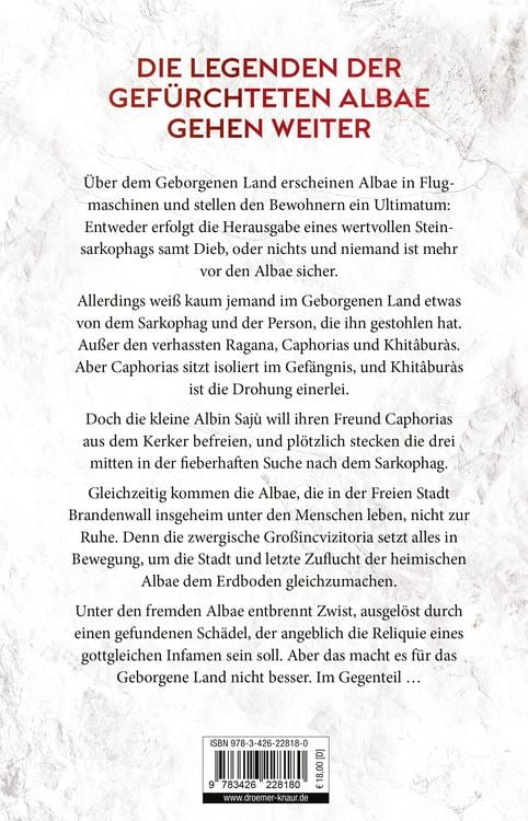 Produktbild: Die Legenden der Albae - Blutrote Himmel