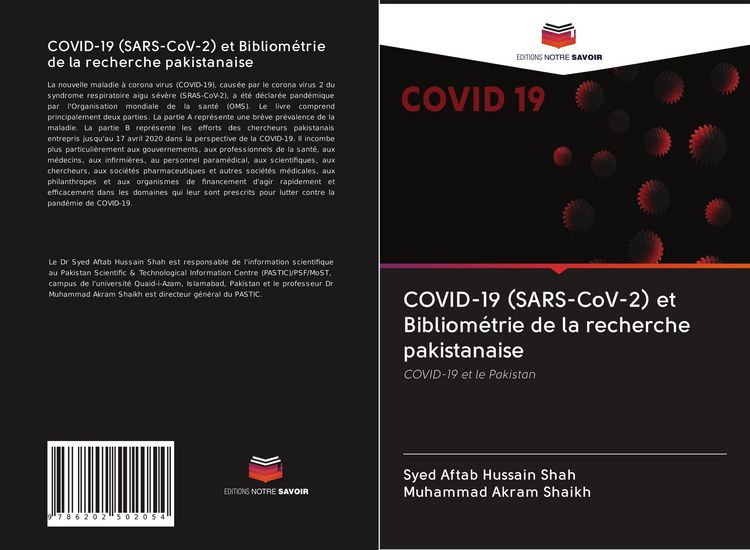 Produktbild: COVID-19 (SARS-CoV-2) et Bibliom&eacute;trie de la recherche pakistanaise